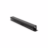 Кабельний організатор 19" 1U/24Port з кришкою, корпус метал Voltronic (26001) - Image 1
