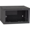 Шкаф настенный Ipcom 6U, 600*350, RAL9005 (СН-6U-060х035-ДС-9005) - Image 1