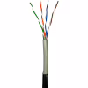 Кабель мережевий GEAR UTP 100м, cat.5e, CCA, 4*2*0,51, PVC+PE, outdoor (GEC-UTPCCAOUT051100) - Image 1