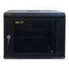 Шафа настінна GEAR 9U 19" 600x450x500 мм, + полка 19", black (GWMSN-9U-600-450) - Image 1