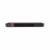 Силовий блок 19" 9 розеток С13, без кабеля, вимикач, метал. корпус Voltronic (PPX9PDUGR) - Image 1