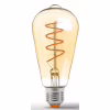 Лампочка Videx Filament ST64FASD 5W E27 2200K 220V (VL-ST64FASD-05272) - Image 1