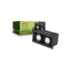 Світильник точковий Eurolamp LED GU10x2 black (LHK2-LED-GU10(black)) - Image 1