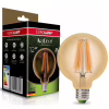 Лампочка Eurolamp G95 12W E27 2700K (LED-G95-12273(Amber)) - Image 1