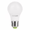 Лампочка Eurolamp LED A60 7W E27 3000K 220V акция 1+1 (MLP-LED-A60-07272(E)) - Image 1
