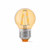 Лампочка Videx LED Filament G45FA 4W E27 2200K бронза (VL-G45FA-04272) - Image 1