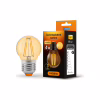 Лампочка Videx LED Filament G45FA 4W E27 2200K бронза (VL-G45FA-04272) - Image 1