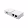 Комп'ютерна розетка Atcom RJ45 x2 UTP 5e (15254) - Image 1