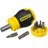 Набор отверток Stanley Multibit Stubby с 6 сменными битами (0-66-357) - Image 1