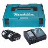 Набір акумулятор + зарядний пристрій Makita набір LXT (BL1830x2, DC18RC, Makpac1) (197952-5) - Image 1