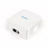 Комп'ютерна розетка Cablexpert RJ45x2 UTP, cat.5e (NCAC-2U5E-01) - Image 1