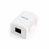 Комп'ютерна розетка Cablexpert RJ45x1 UTP, cat.5e (NCAC-1U5E-01) - Image 1