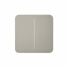 Накладна панель Ajax SoloButton 2-gang /Оливковий (SoloButton 2-gang /Olive) - Image 1