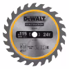 Диск пильний DeWALT універсальний, 115 х 9.5 мм, 24z, TCT, 5000 об/хв (DT20420) - Image 1