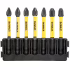 Набір біт DeWALT в касеті для Tough Case, FlexTorq, L=57 мм, Рh1-2шт, Рh2-3шт, Рh3-2шт. (DT70818) - Image 1