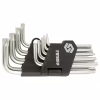 Ключ Sigma набір TORX 9шт T10-T50 CrV, короткі з отвором (4022211) - Image 1