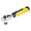 Трещотка Sigma двухсторонняя укороченная 1/4"-1/2" 145мм 72T CrV (6050251) - Image 1