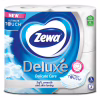 Туалетная бумага Zewa Deluxe белая 3 слоя 4 рулона (7322540313369) - Image 1