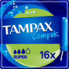 Тампоны Tampax Compak Super с апликатором 16 шт. (4015400219712/4015400219743) - Image 1