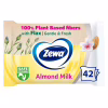 Туалетная бумага Zewa Almond Milk 42 шт (7322540796179) - Image 1