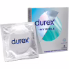 Презервативи Durex Іnvisible латексні з силіконовою змазкою ультратонкі 3 шт. (5052197049589) - Image 1