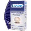 Презервативи Contex Extra Sensation з крупними крапками та ребрами 12 шт. (5052197051506) - Image 1