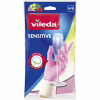 Рукавички господарські Vileda Sensitive Латексні Для делікатних робіт Розмір M (8001940003320) - Image 1