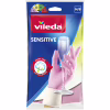Рукавички господарські Vileda Sensitive Латексні Для делікатних робіт Розмір M (8001940003320) - Image 1