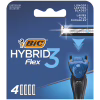 Змінні касети Bic Flex 3 Hybrid 4 шт. (3086123480926) - Image 1