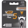 Змінні касети Bic Flex 5 Hybrid 4 шт. (3086123644885) - Image 1