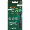 Бритва Bic Flex 3 Hybrid Sensitive з 4 змінними картриджами (3086123644977) - Image 1