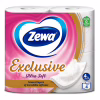 Туалетний папір Zewa Exclusive Ultra Soft 4 шари 4 рулони (7322541188546) - Image 1