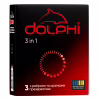 Презервативи Dolphi 3 in 1 3 шт. (4820144770579) - Image 1