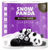 Туалетний папір Сніжна Панда Extra Care Superior 4 шари 4 рулони (4820183970626) - Image 1