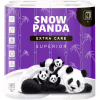 Туалетний папір Сніжна Панда Extra Care Superior 4 шари 8 рулонів (4820183970633) - Image 1