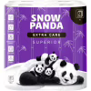 Туалетний папір Сніжна Панда Extra Care Superior 4 шари 8 рулонів (4820183970633) - Image 1