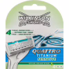 Змінні касети Wilkinson Sword Quattro Titanium Sensitive 4 шт. (4027800509805) - Image 1