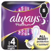 Гігієнічні прокладки Always Platinum Secure Night (Розмір 4) 5 шт. (8001841449821) - Image 1