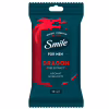 Вологі серветки Smile Men З екстрактом дерева дракона 10 шт. (4823071656923/4823071661965) - Image 1