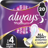 Гигиенические прокладки Always Platinum Secure Night Размер 4 20 шт. (8700216186797) - Image 1