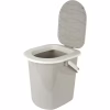 Ведро-туалет Алеана Какао/белая роза 22 л (алн 171096/какао/біла роза) - Image 1