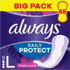 Щоденні прокладки Always Daily Protect Long Свіжий аромат 48 шт. (8700216461702) - Image 1