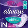 Щоденні прокладки Always Daily Fresh Normal Свіжий аромат 30 шт. (8700216461818) - Image 1