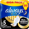 Гігієнічні прокладки Always Ultra Secure Night Extra Розмір 5 20 шт. (8006540903766) - Image 1