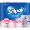 Туалетний папір Selpak Perfumed Пудра 3 шари 32 рулони (8690530324824) - Image 1
