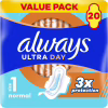 Гигиенические прокладки Always Ultra Day Normal (Размер 1) 20 шт. (8700216171311) - Image 1