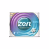 Туалетная бумага Zen Premium Care Relaxing White 3 слоя 4 рулона (5944582100176) - Image 1