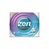 Туалетний папір Zen Premium Care Relaxing White 3 шари 4 рулони (5944582100176) - Image 1