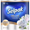Туалетний папір Selpak Deluxe 3 шари 32 рулони (8690530044753) - Image 1
