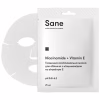 Маска для лица Sane Тканевая осветляющая С ниацинамидом и витамином Е 25 мл (4820266831561) - Image 1